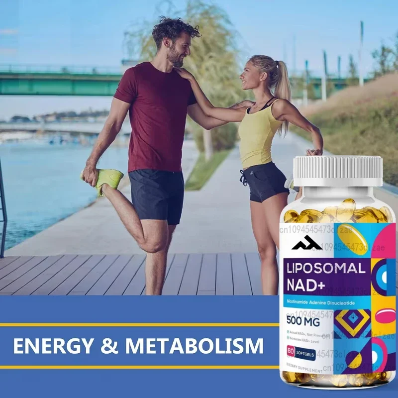 

Liposomal NAD+500mg Containing TMG 250mg Soft Capsules, Nicotinamide Nucleoside Substitute, Actual NAD+supplement, 30 Servings