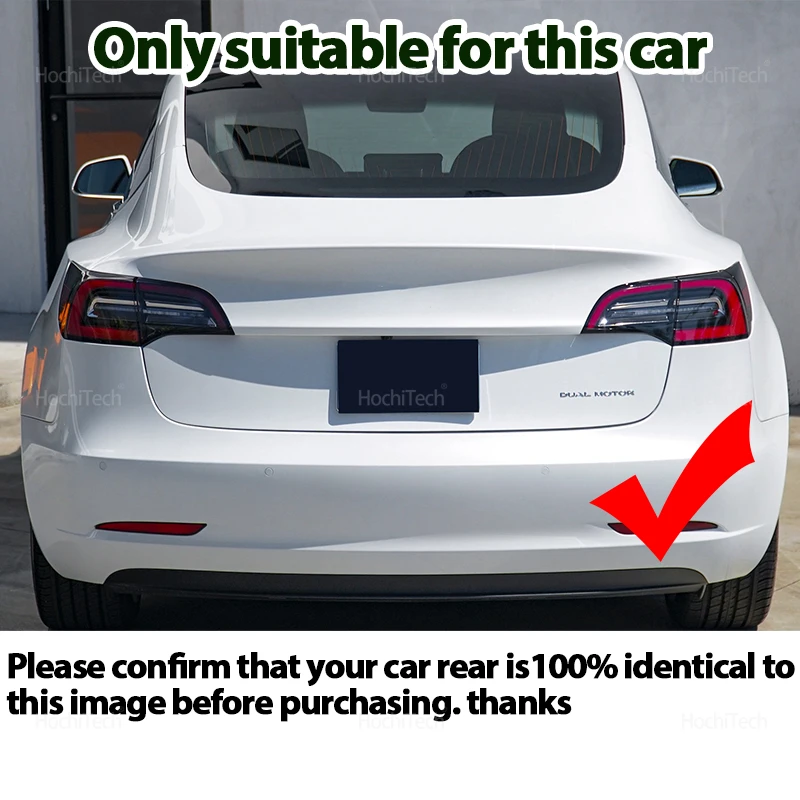 2Pcs Canbus LED License Plate Light 12V White Car-Styling Number Lamp for Tesla Model 3 2017-2020 Model Y 2020 2021 2022