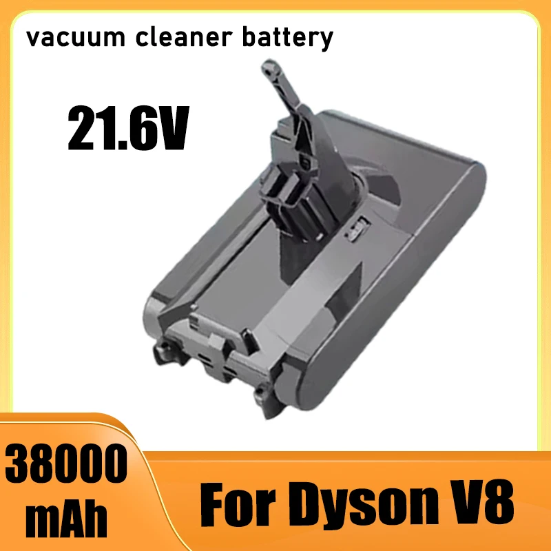 For Dyson V8 Series vacuum cleaner battery replacement, 21.6V lithium-ion battery with long cycle life