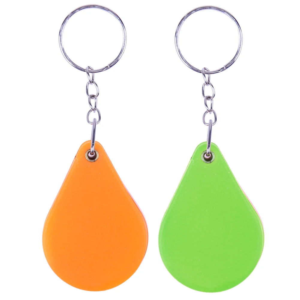 10X Handheld Magnifying Glass Portable Plastic Handheld Pocket Magnifier Solid Color with Cover for Reading Coins Hobby Travel