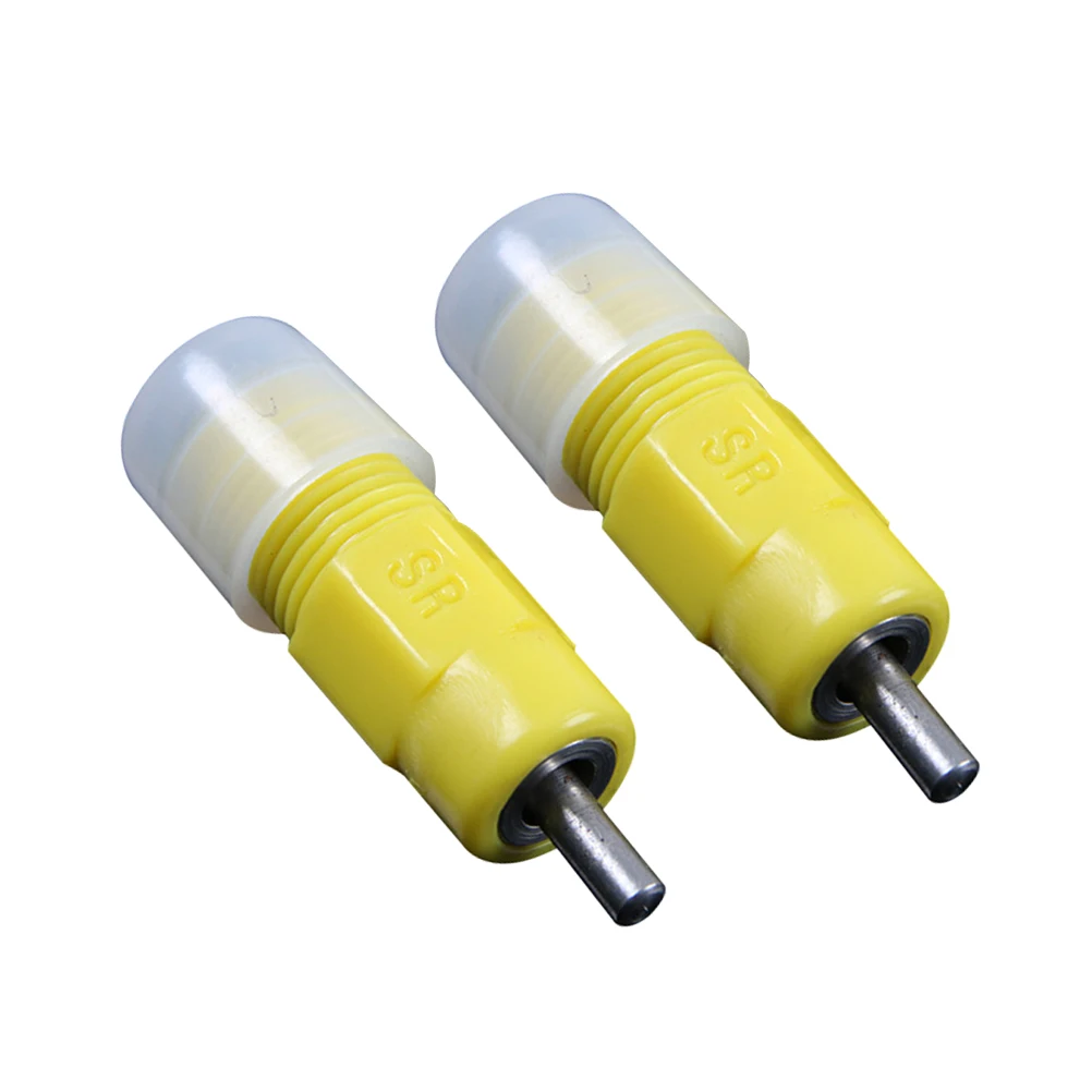 

10pcs Poultry Watering Cups Drinking Fountain Nipple Hen Feeder Farm Supplies Yellow Chicken Ducks Quail Poultry Supplies Pet