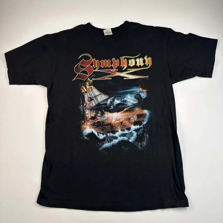 Vintage 2005 Symphony X T Shirt Large Gigantour