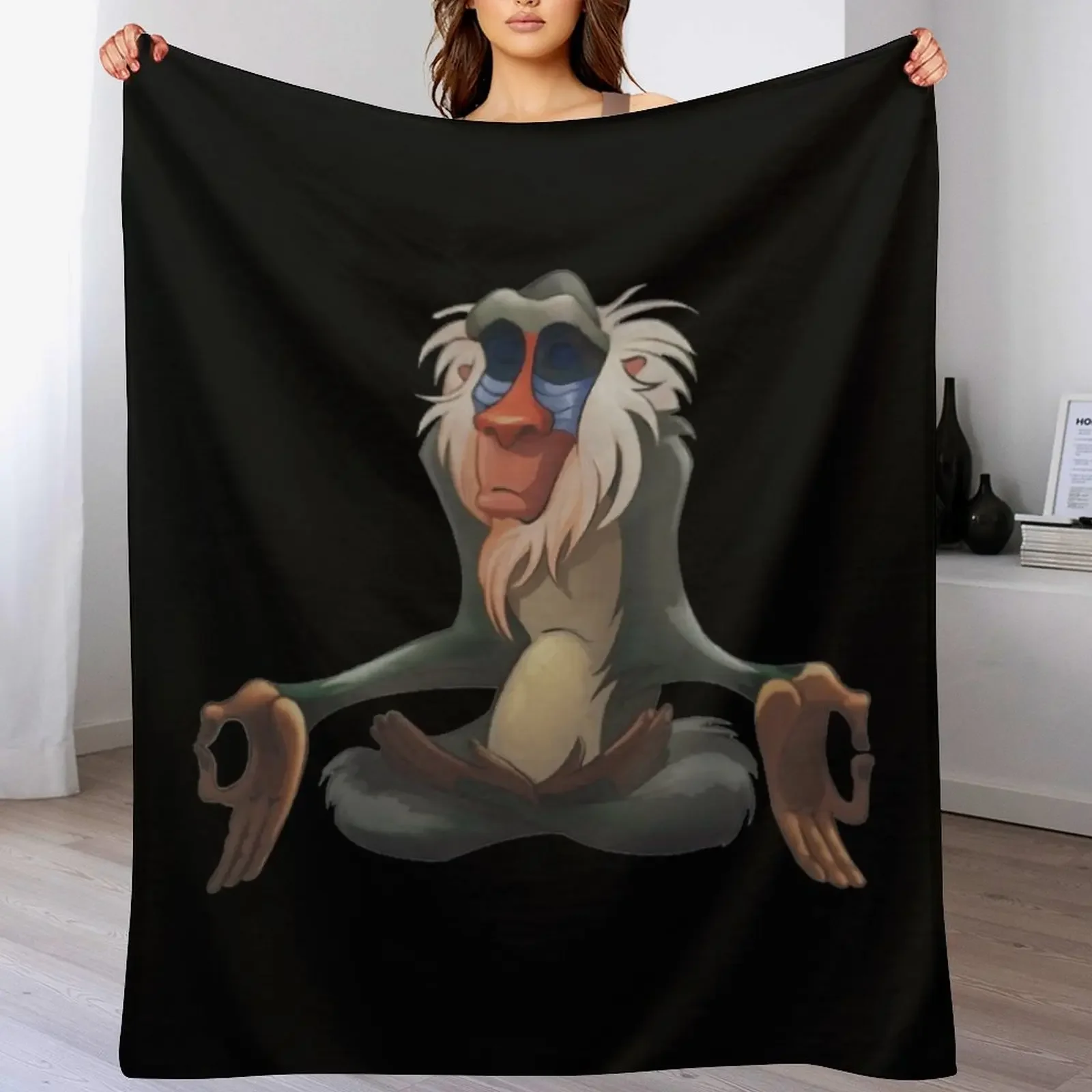 

Rafiki Classic Throw Blanket Warm Plush Fuzzy Blanket for Living Room