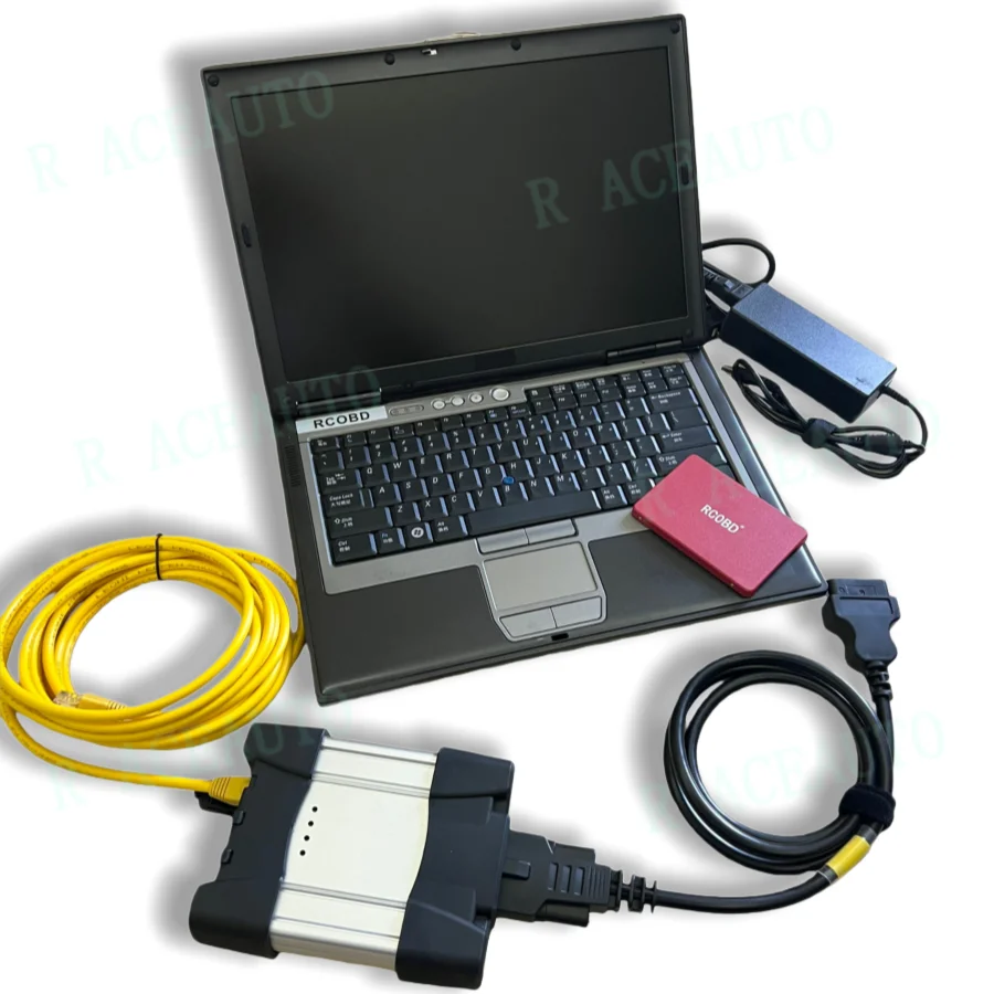 

Icom Next для BMW Cars Code Reader Автоматический диагностический инструмент V11.2025 Программное обеспечение D 4,55 дюйма 1 ТБ SSD OBD2 Основный кабель Lan для ноутбука D630