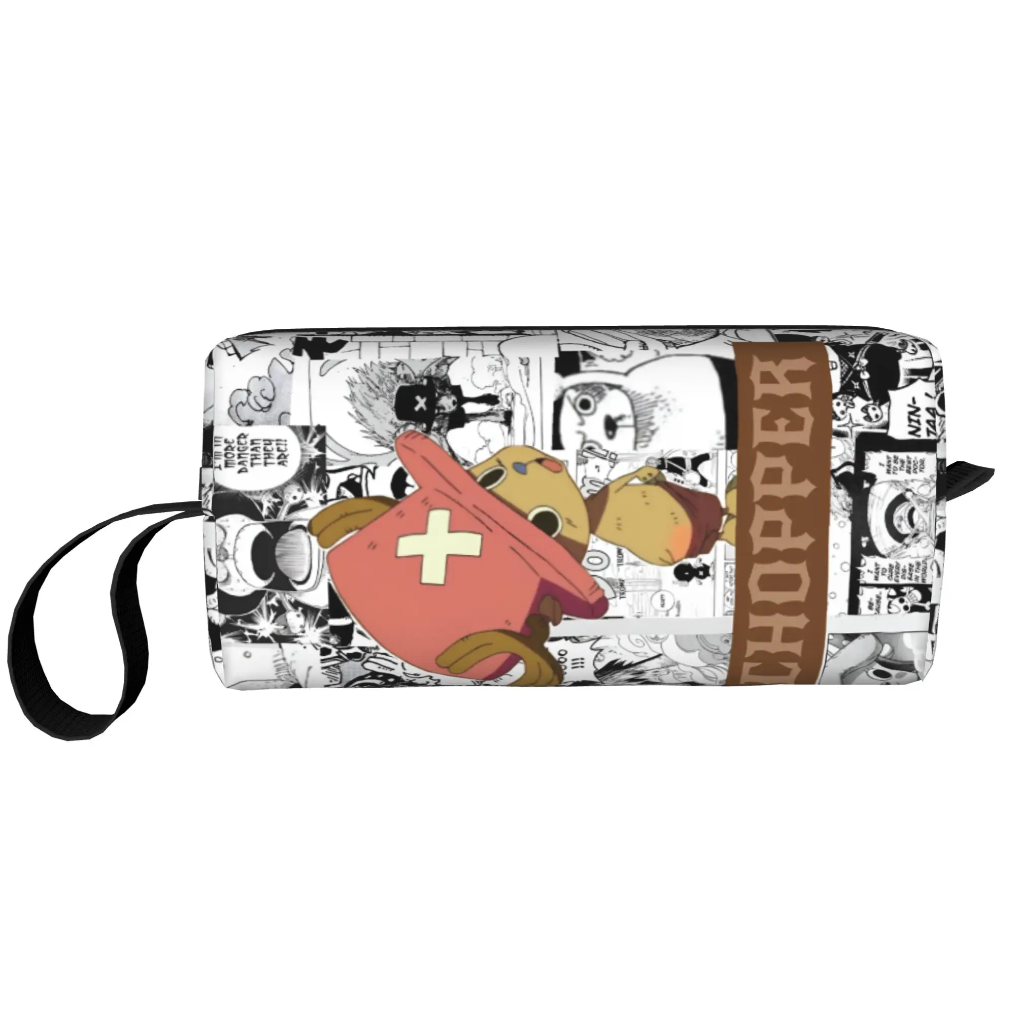 

One P-Pieces Tonys Choppers Toiletry Bag Anime Classic Manga Movie Makeup Cosmetic Organizer Lady Beauty Storage Dopp Kit Case