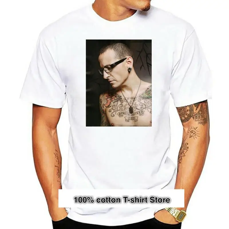 Camiseta de tatuaje de Chester Bennington, Unisex, regalo genial