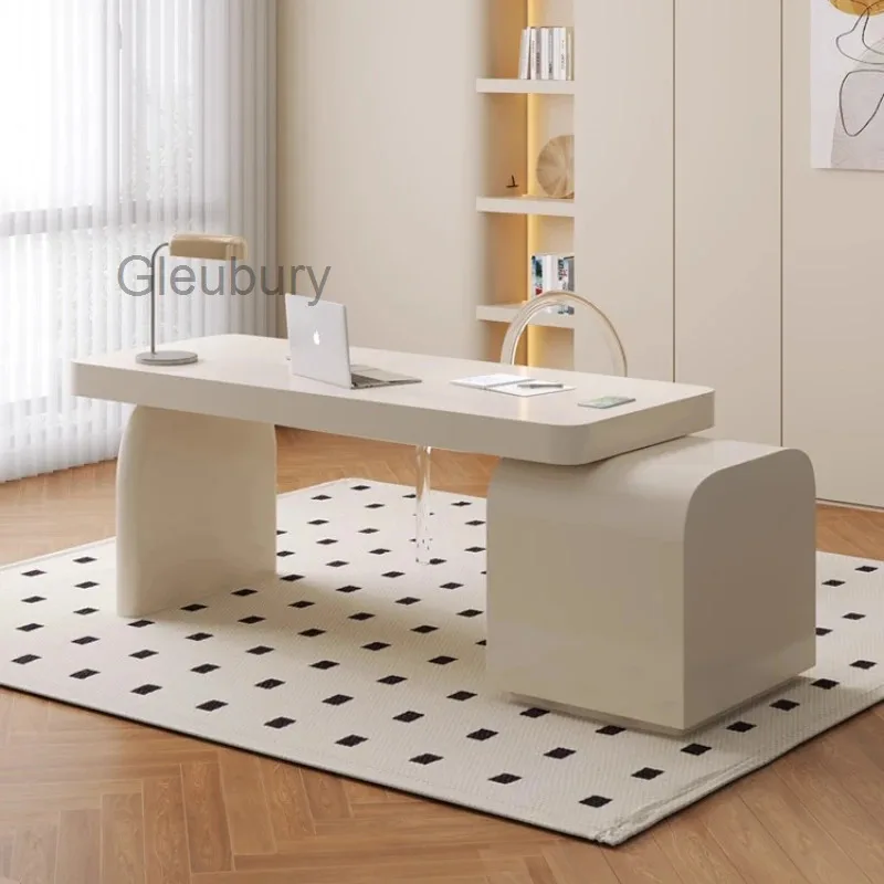 120 140 160 180 cm Modern Cream Style Computer Motion Room desks office table pliante gaming desk Office Furniture tables