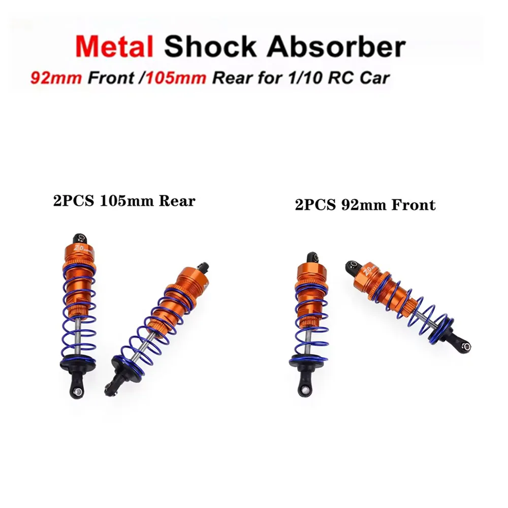 

ZD Racing 92mm Front Shock Absorber 105mm Rear Shock Absorber Part For 1/10 RC Car
