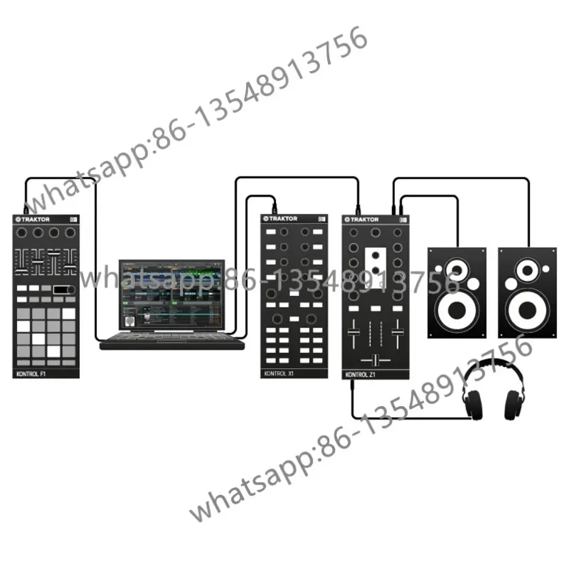 Z1 F1 X1mk2 MIDI controller, DJ digital disc player mixing console with sound card factory direct sales