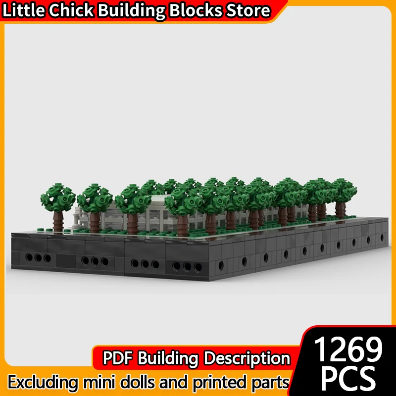 

City Street View Model MOC Building Bricks Republic Newspaper Office Modular Technology Children Holiday Gifts Assemble Toy Suit