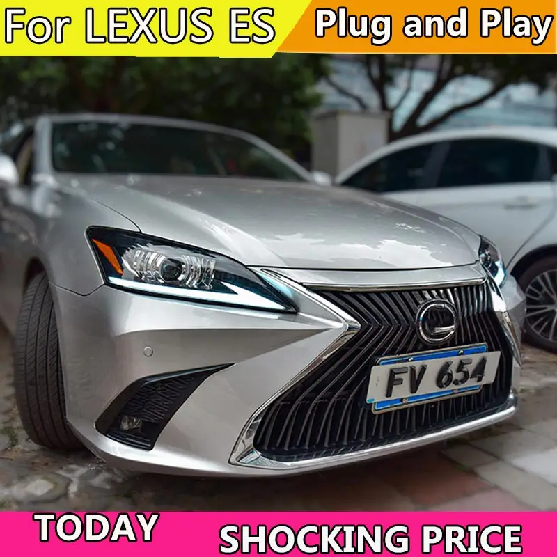 

Car Styling for Lexus ES Headlamp 2006-2012 ES350 Headlight ES240 ES260 ES300 ES360 DRL Turn Signal Low High Beam Projector Len