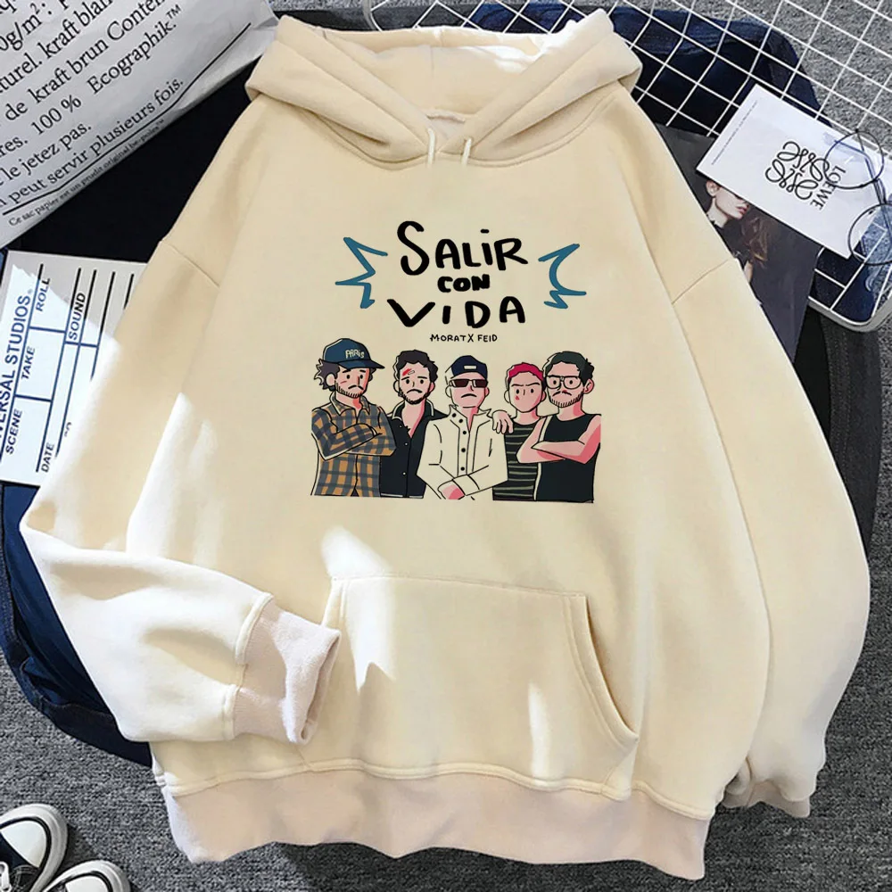 Morat hoodie Y2K kawaii trendy athleisure pattern designer teen pullover sweatshirts winter comic