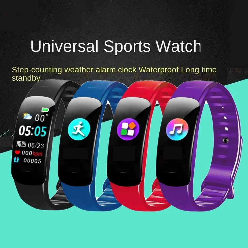 Style Smart Watch Men And Women Sports Bracelet Heart Rate Blood Pressure Monitor Sleep Alarm Clock Bluetooth Kid Smartwatches