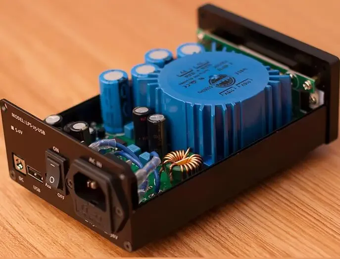 LKS Musetec LPS-25-USB 5V Wyjście Niski poziom hałasu Liniowy zasilacz do USB DAC Wzmacniacz HiFi Cyfrowy dekoder audio USB