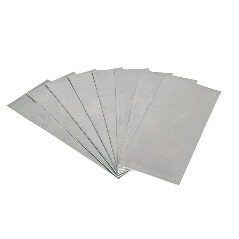 

High Pure Zn≥99.995% Zinc Sheet Thickness 0.02mm - 5mm Zn Metal Plate for Science Laboratory Chemical