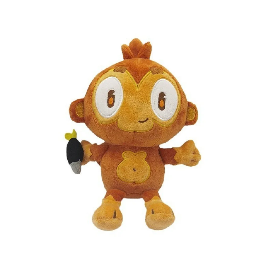 20cm Dart Monkey Pluszowe zabawki Lalki Kreskówka Anime Kawaii Super Monkey King Poduszka Dekoracja pokoju Lalki Prezent świąteczny dla chłopców