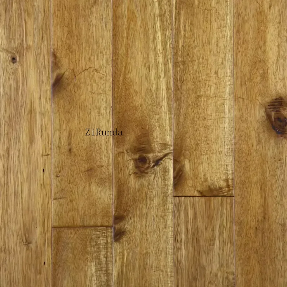 إصدار مخصص من أرضيات خشبية هندسية متعددة الطبقات من خشب البلوط مقاس 18 مم، وأرضيات خشبية فاخرة مصقولة