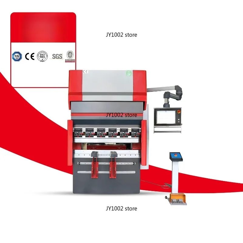 110T3200 Sheet Metal Bender Machine 1/4 Inches Folding Machine With DA53T Controlled
