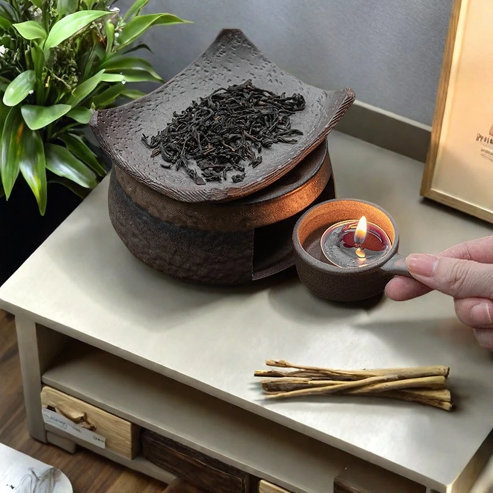 

Multi-functional Asian Tea Ceremony Incense Kit Premium Hand-Fired Ceramic Elegant Home Decor