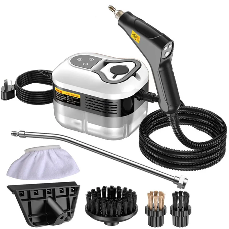 2500W Handheld Steam Cleaner High Temperature Steam Cleaning Machine Portable Car Carpet Cleaner Auto Pressure Washer