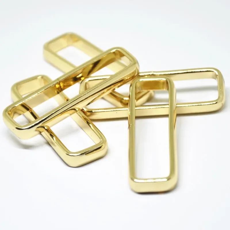 

Metal Rectangle Ring Strap Belt Web Adjust Buckle Leather Craft Luggage Sewing Handmade Bag Purse Buttons 1PCS/5pcs