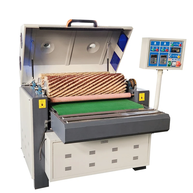 High Quality Woodworking Profile Sander Engraved Panel Brush Sanding Polishing Machine