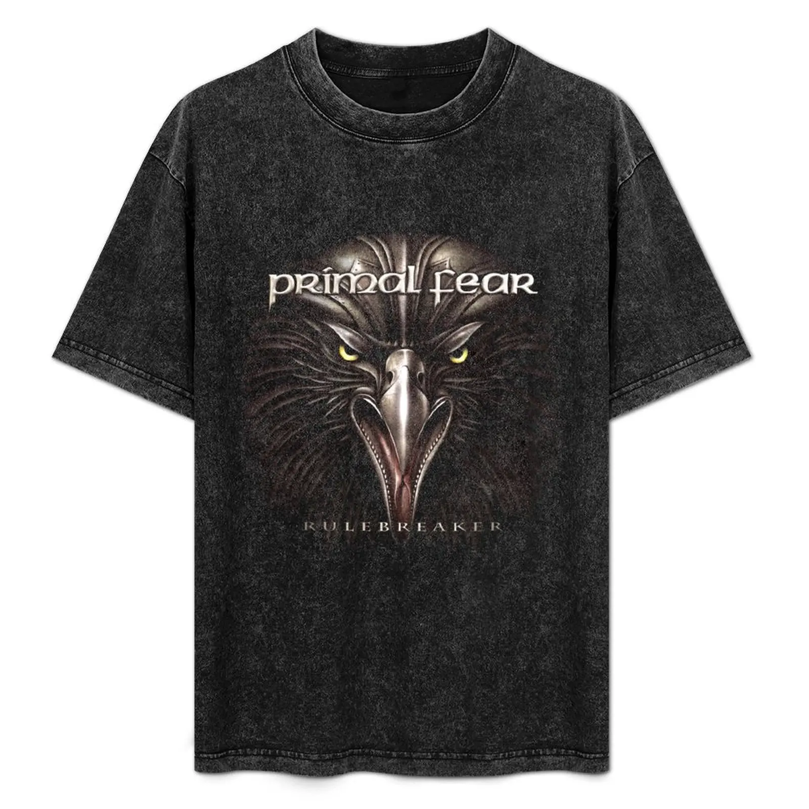 Primal Fear , Rulebreaker Rock Eagle T-Shirt Plus Size Workout Short Sleeve Top