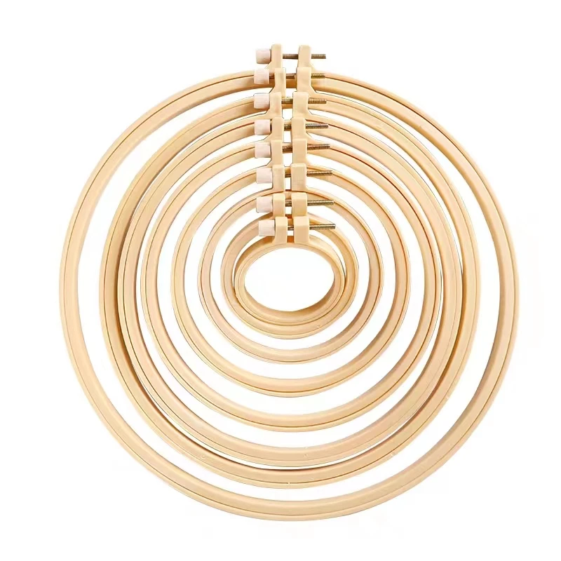 10-20cm Zestaw obręczy do haftu Magiczne obręcze do haftu Pierścienie do szycia DIY Haft krzyżykowy Igła do dziurkowania Narzędzie do rękodzieła artystycznego