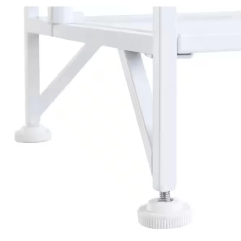 3 Tier Corner Shelf, Metal Frame Display Rack, Round Corner Shelf Unit Rack, Small Corner Stand for Bathroom, Living Room, Home