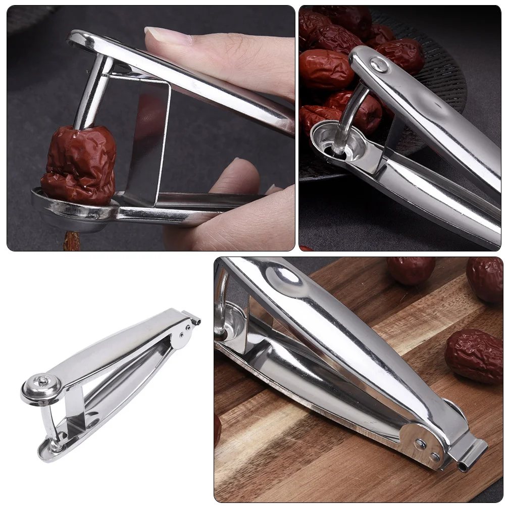 

Stainless Steel Jujube Corer Core Remover Kitchen Tool Manual Cherry Pitter Fruit Nucleus Extractor Household Gadget Red Dates