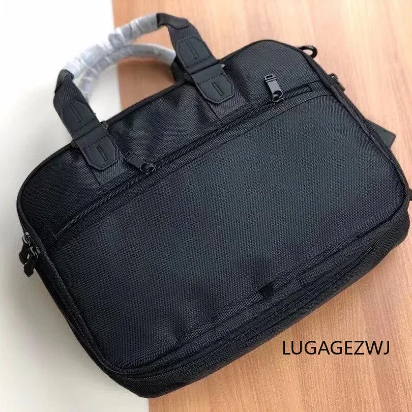 جديد الباليستية النايلون حقيبة كمبيوتر محمول للأعمال الرجال حقيبة كتف حقيبة عالية الجودة البساطة حقائب مقاومة للماء