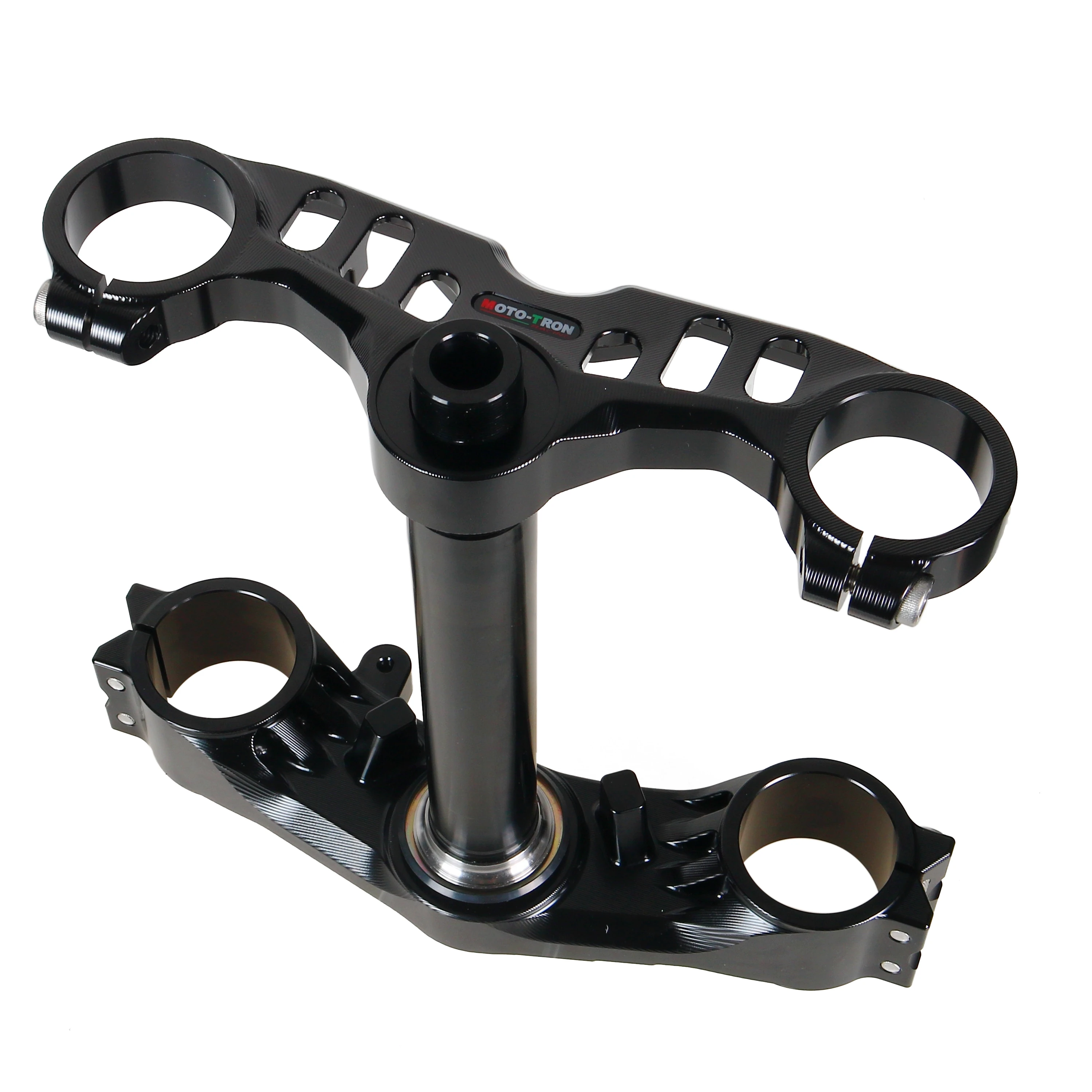 MOTO-TRON Motorcycle Racing Refit Clip On Handle Bars Front End Upper Top Clamp For KAWASAKI ZX4R ZX-4R/SE ZX4RR NINJA-4R