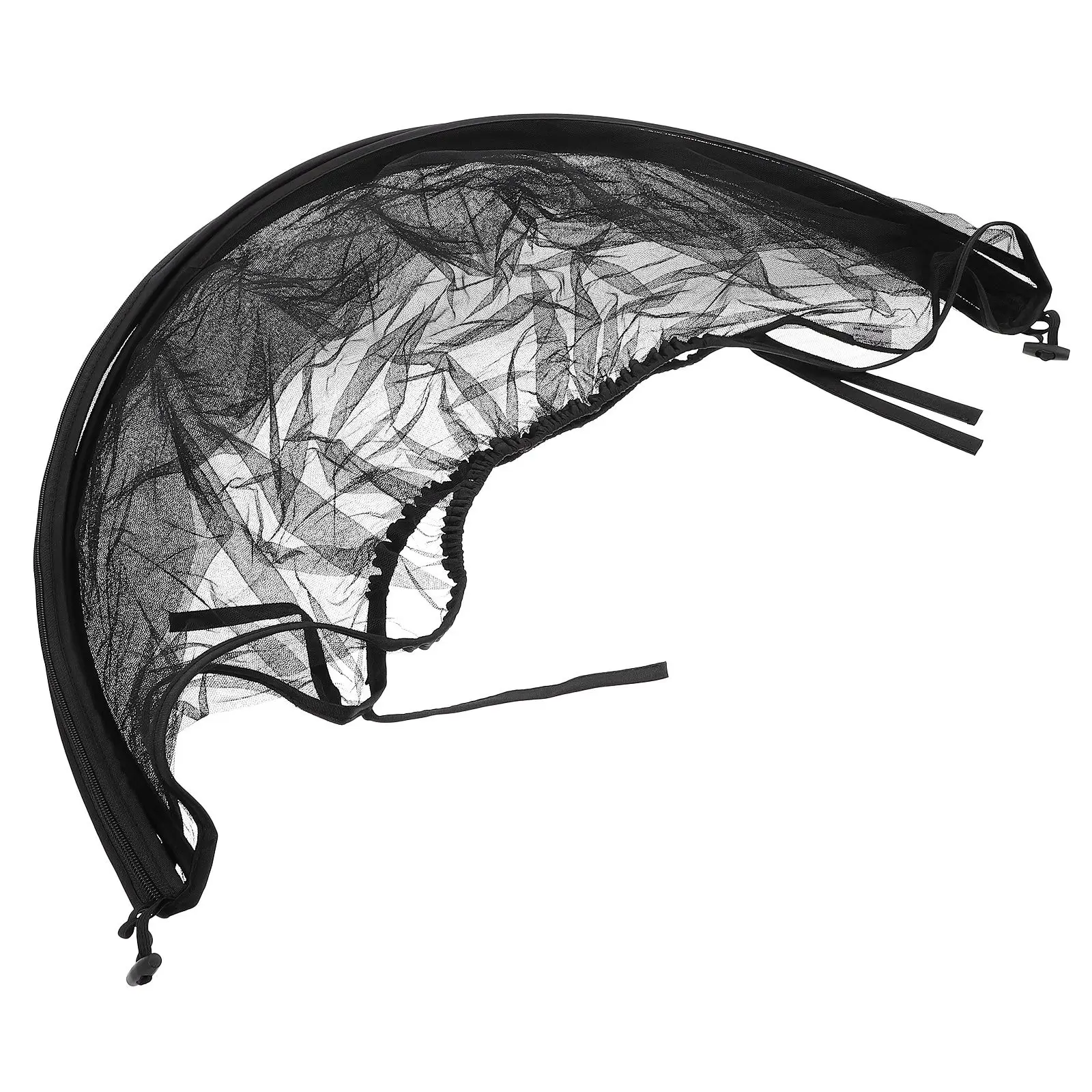 

Baby Stroller Mosquito Net Summer Breathable Mesh Cover Infant Camping Travel High Quality Zipper Flexible Honeycomb