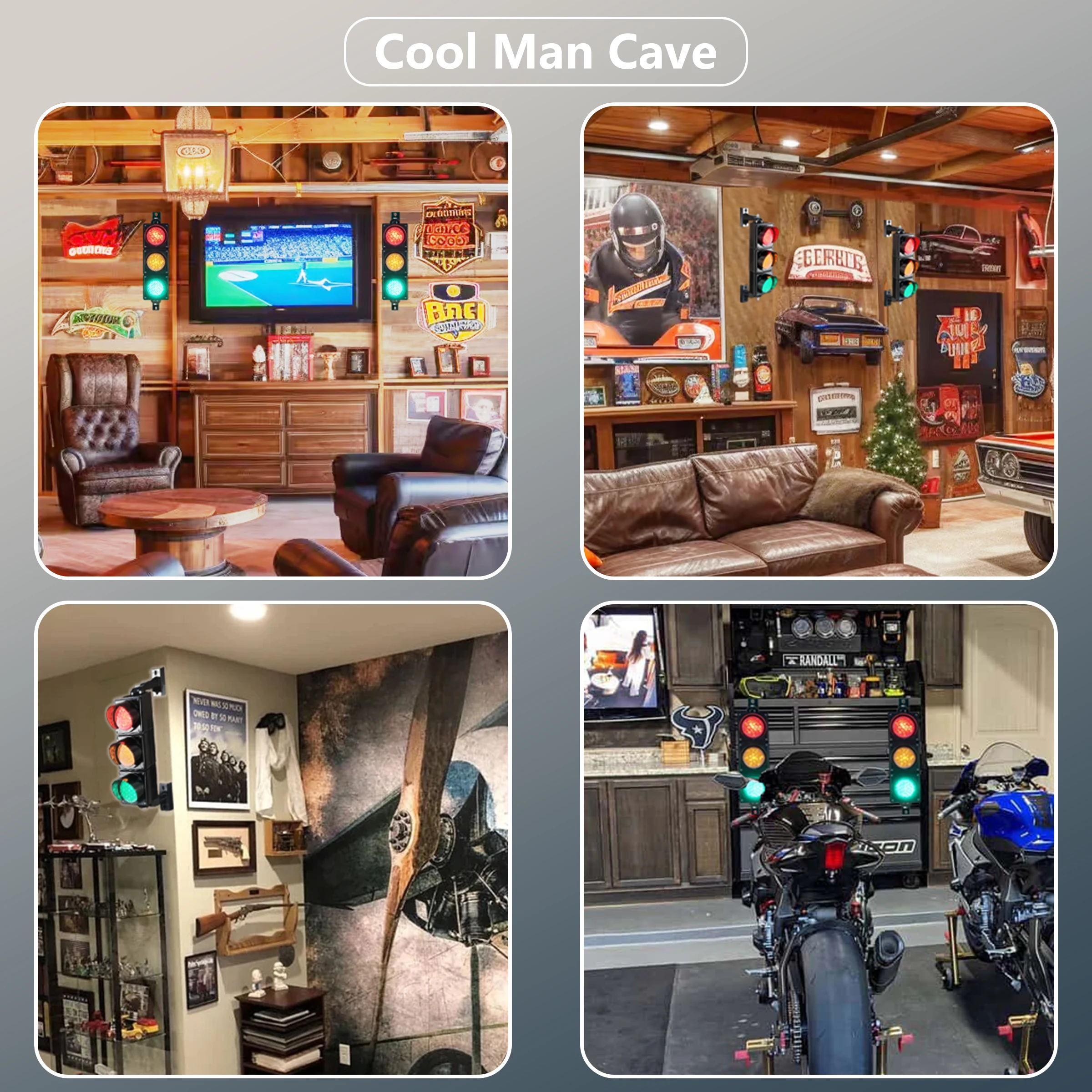 Semáforo 100mm(4 polegadas) AC85-265V Kit de luz de trânsito/parada/go, caixa de pc à prova d'água IP65 (103 controle remoto (sem bateria)