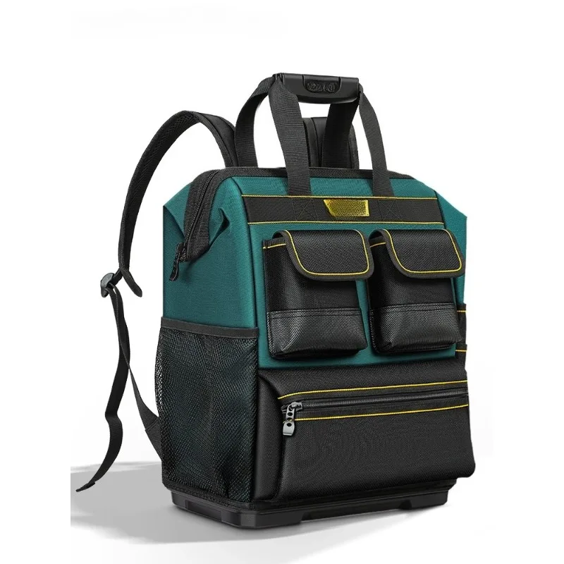 

Backpack Sturdy Durable Toolkit Portable Multifunctional Repair Bag Canvas Storage