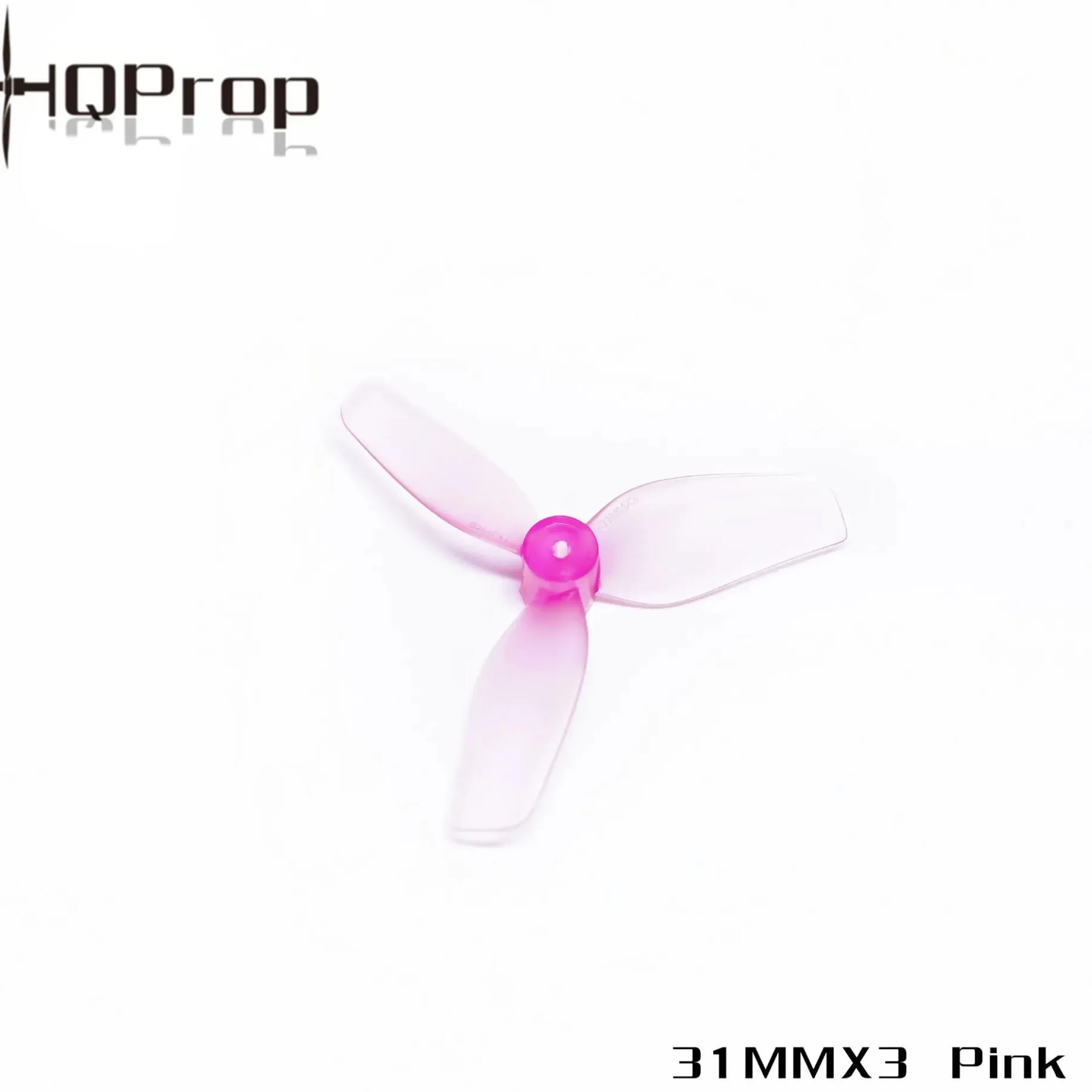 8PCS HQprop 31MMX3 (1.2X1.1X3) 1mm Shaft 3-Blade Propeller 2CW 2CCW Mini FPV Prop