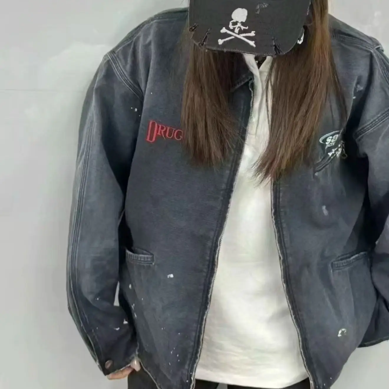 Saint Michael New Detroit Workwear Men's and Women's Washable Distressed Jackets
