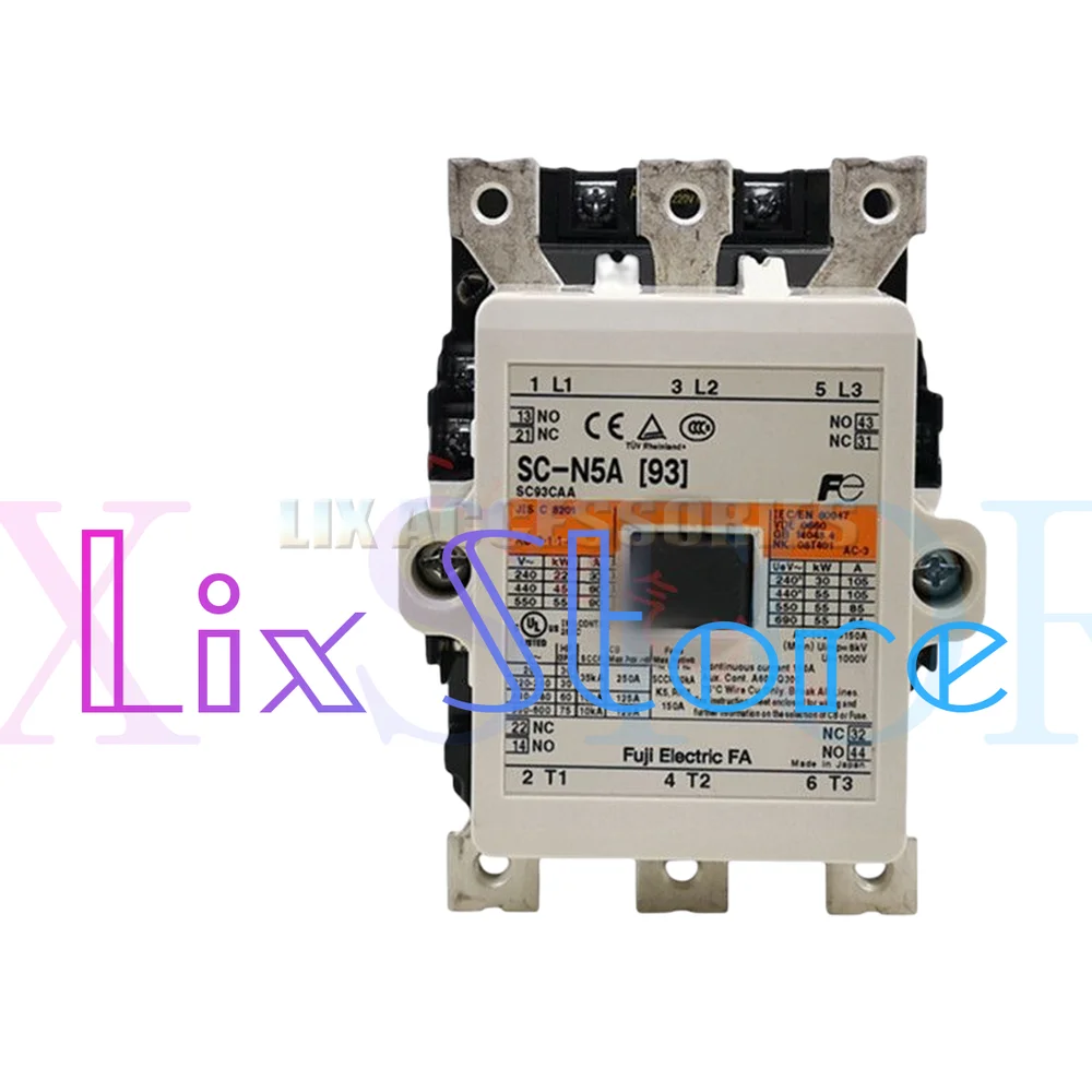 

QTY:1 NEW SC-N5A【93】Three-pole AC electromagnetic contactor AC220V110V