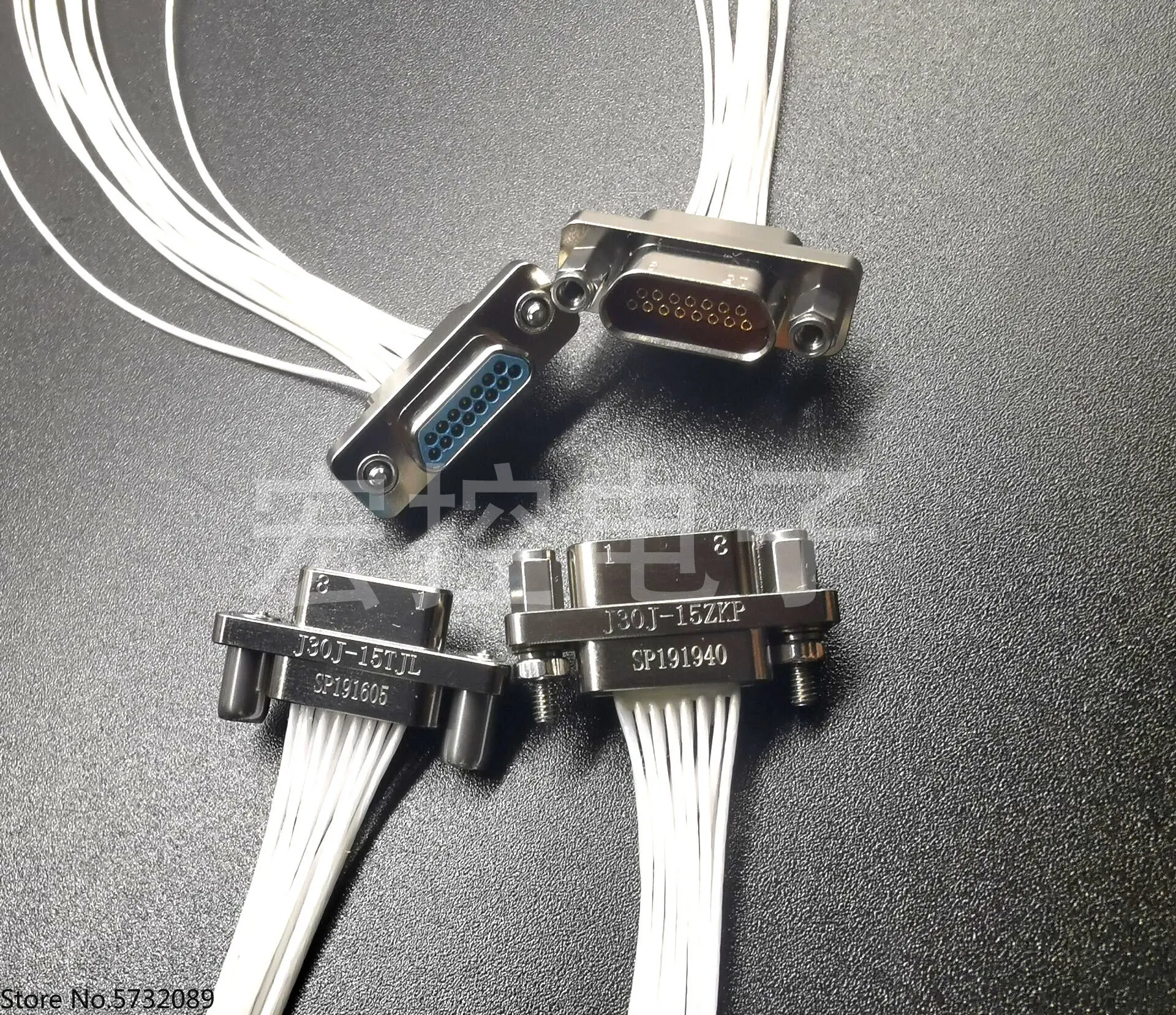 

J30J rectangular connector J30J-15ZKW J30J-15TJL J30J-15ZKP 15 core