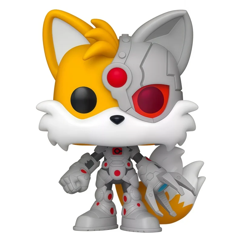 Funko Pop DC Justice League X Sonic Hedgehog Tails As Cyborg Vinyl Action Figure Limited Collectible Desk Ornament for Fans Gift - view 4
