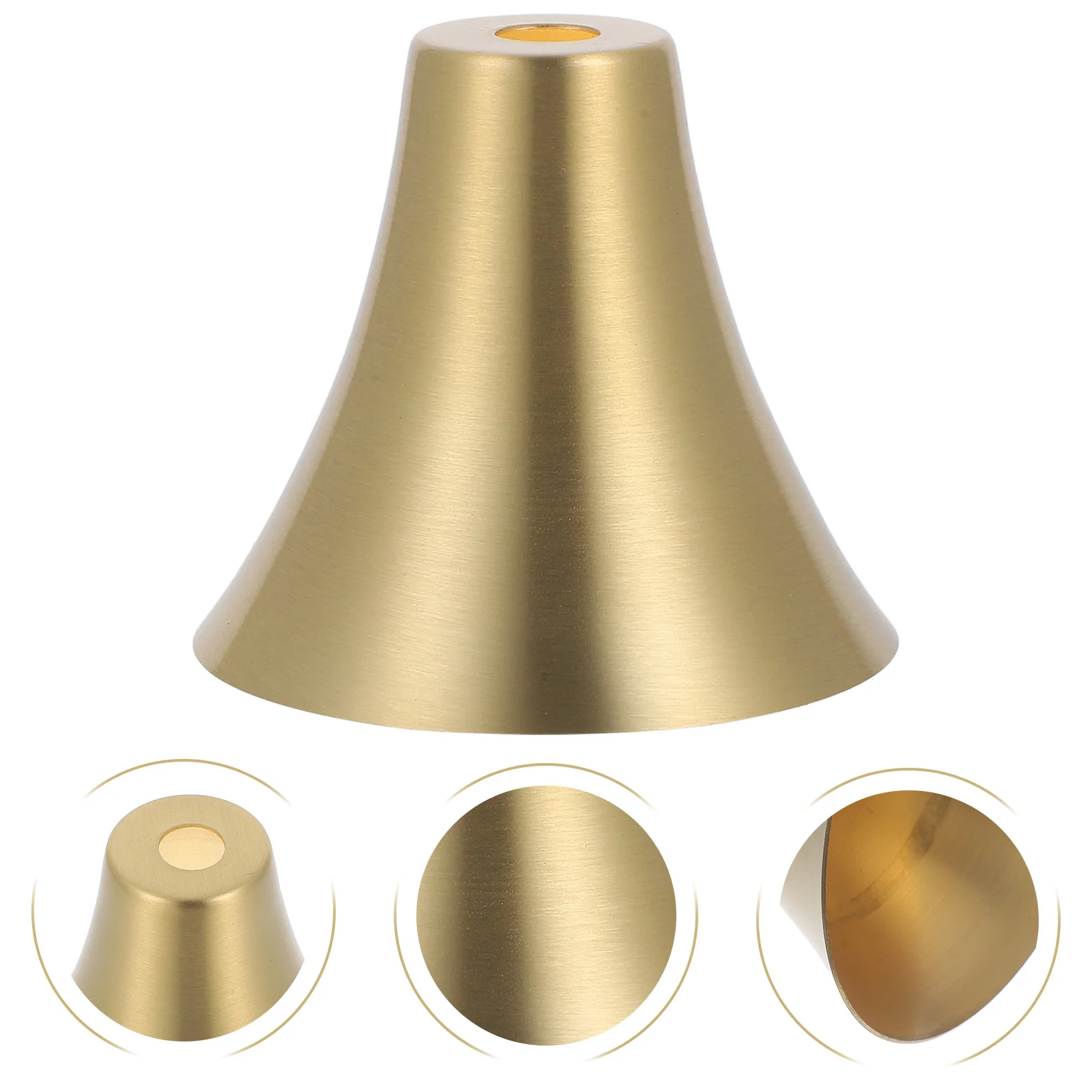 

Brass Lamp Finial Sturdy Replacement For Table Floor Pendant Light Decorative Shade Holder Modern Lighting Fixture Cup