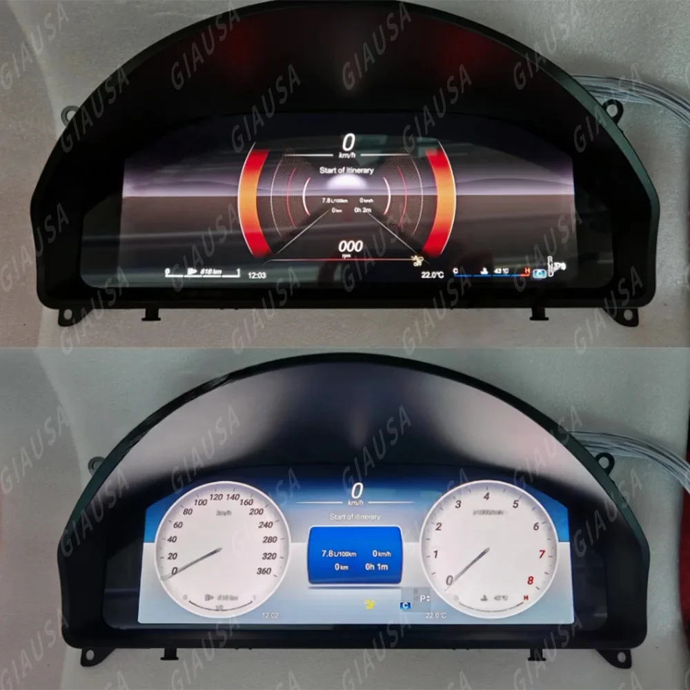 

Для Mercedes-Benz GLK 2008 2009 ~ 2015 автомобильная приборная панель дисплей приборов спидометр виртуальный ЖК-дисплей приборная панель кластер кабина