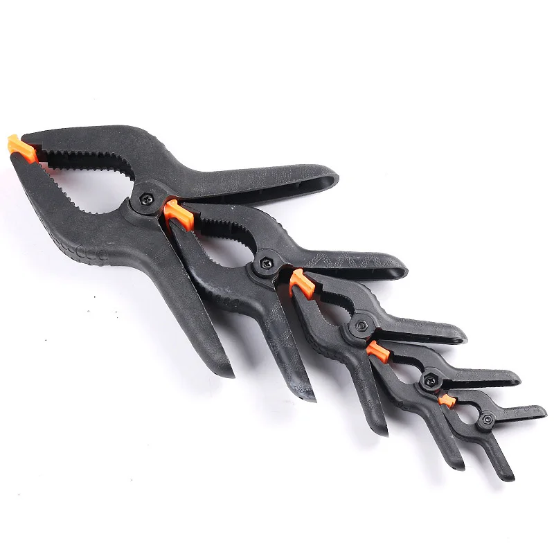 2/3/4/6/9inch Spring Clamps Heavy Duty Plastic Woodworking Background Canvas Paper Screen Clip Photo Studio Carpenter Hand Tool