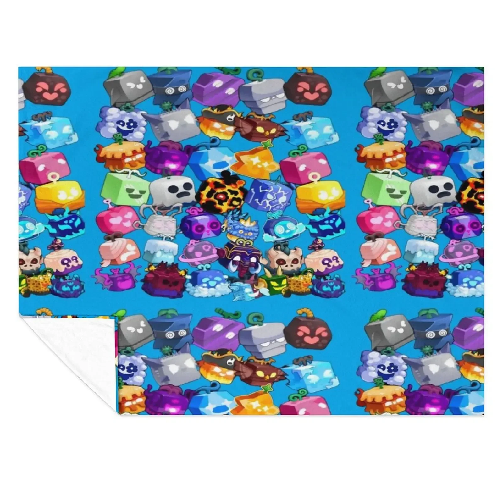 

blox fruitblox fruitblox fruitblox fruit Throw Blanket Blankets For Baby Decorative Beds Beautifuls Blankets
