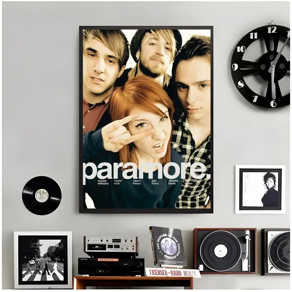 Poppunk Band p‑Paramore Poster Modern Wall Art Home Decor Living Room Decorative Print Unframed