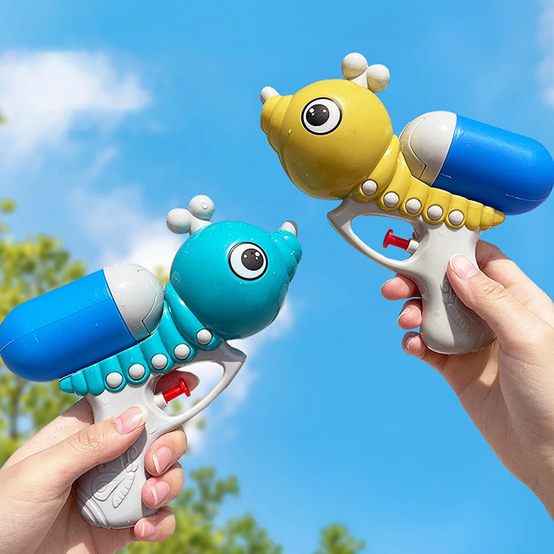 2Pcs Small Bug Shaped Cartoon Water Gun Large Capacity Water Spray Gun Kids Water Toy Pool Toy Interactive Interesting Toy