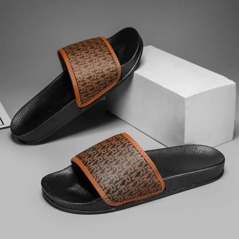 

Men's 2024 new summer slippers soft bottom go out deodorant fashion leisure outdoor