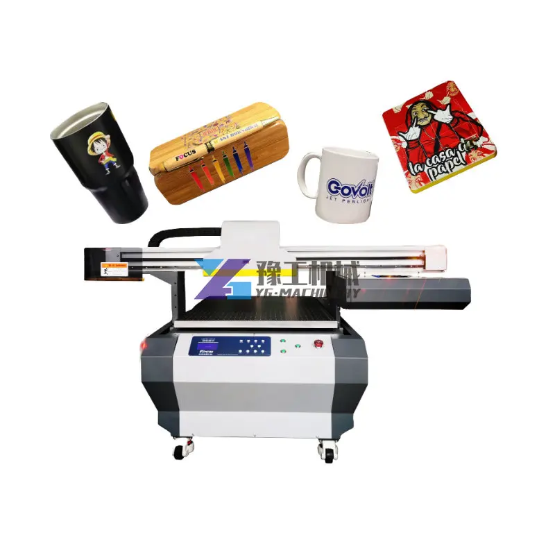 Yugong A1 size 60 90cm printing uv flatbed printer