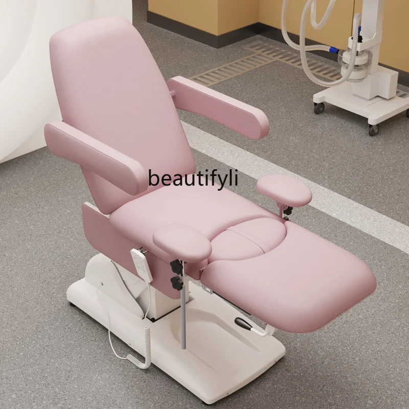 Gynecological Examining Table Electric Private Care Multifunctional Facial Bed High-End Recliner Medical