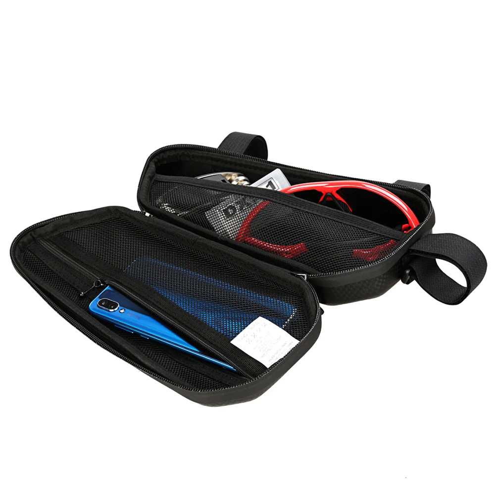 Waterproof Bike Triangle Bag Hard Shell Bicycle Tube Frame Bag MTB Road Cycling Pannier Pouch Bag